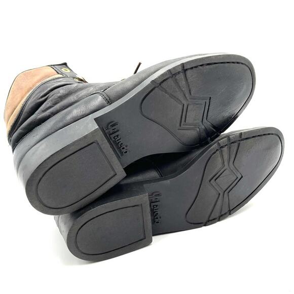 LAREDO ankle boots women's size 6 black & brown - Picture 3 of 10